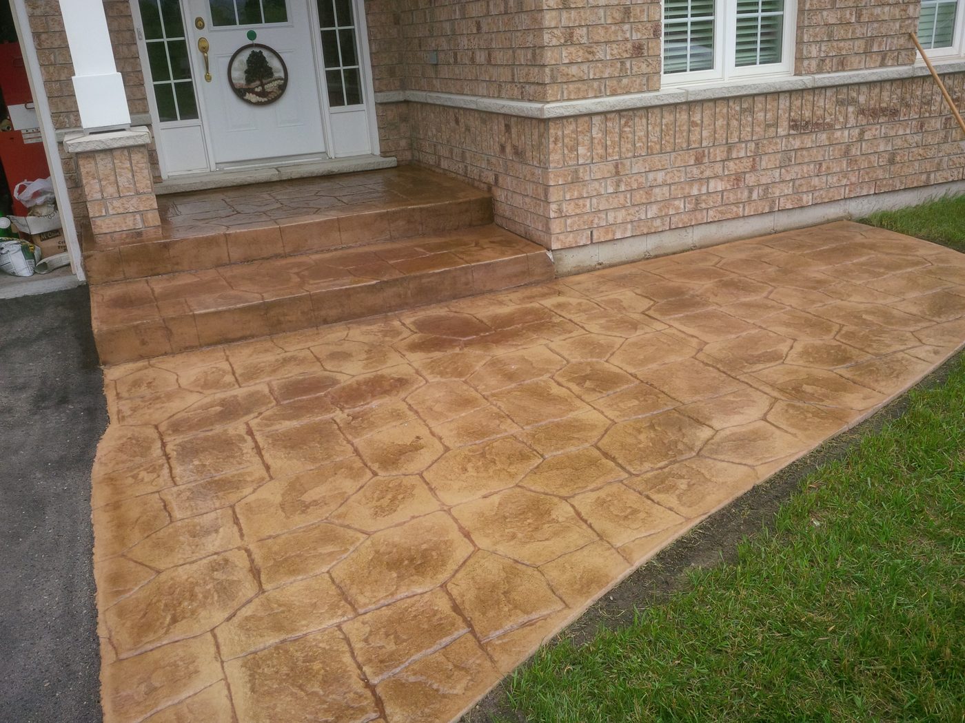 Stamped Concrete by Dura Concrete Floors in Orillia and Simcoe County, Ontario, photo 4