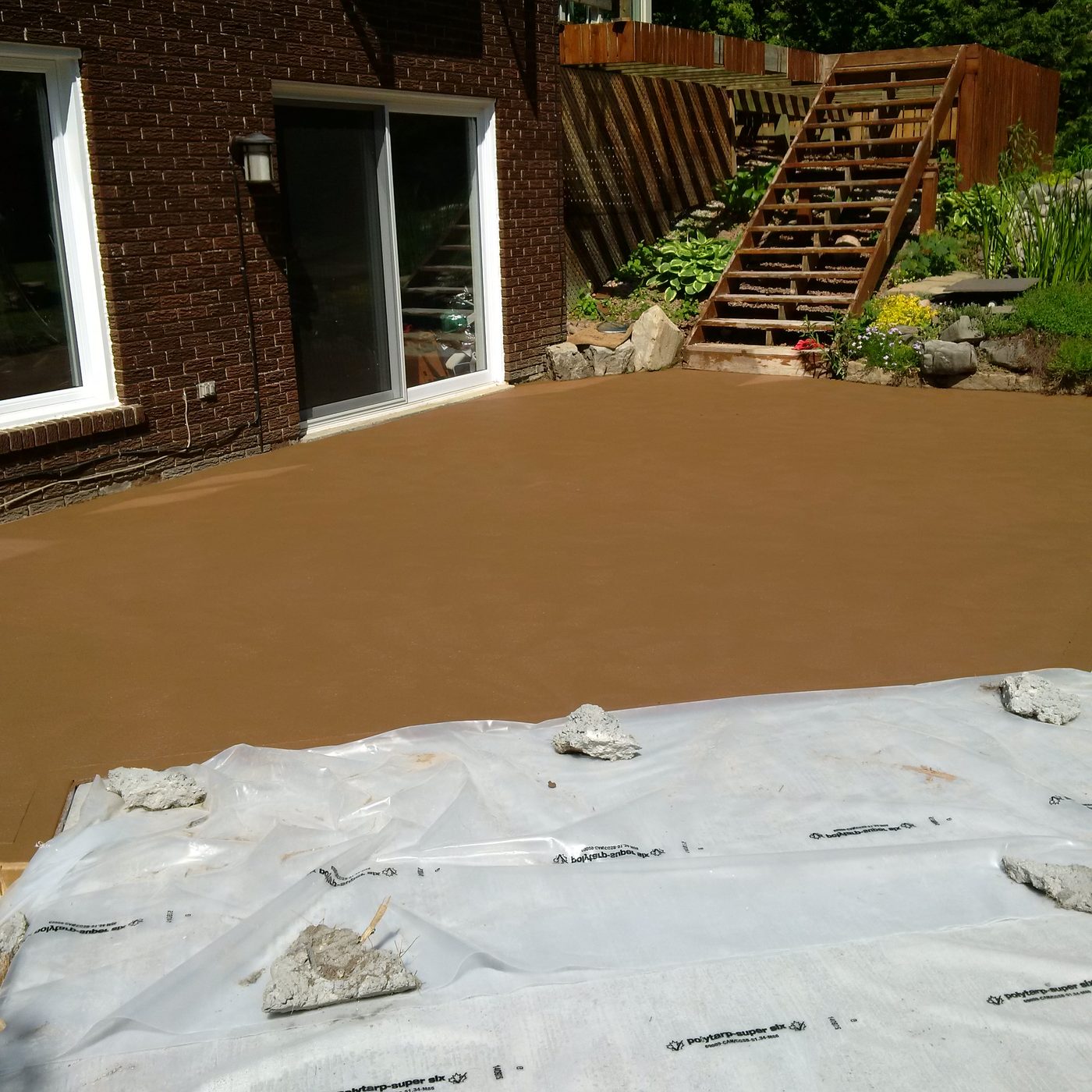 Swirl Finish by Dura Concrete Floors in Orillia and Simcoe County, Ontario, photo 3 Swirl Finish by Dura Concrete Floors in Orillia and Simcoe County, Ontario, photo 3