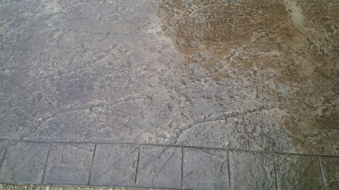 Heavy Quarry Stone with Border by Dura Concrete Floors in Orillia and Simcoe County, Ontario, photo 6