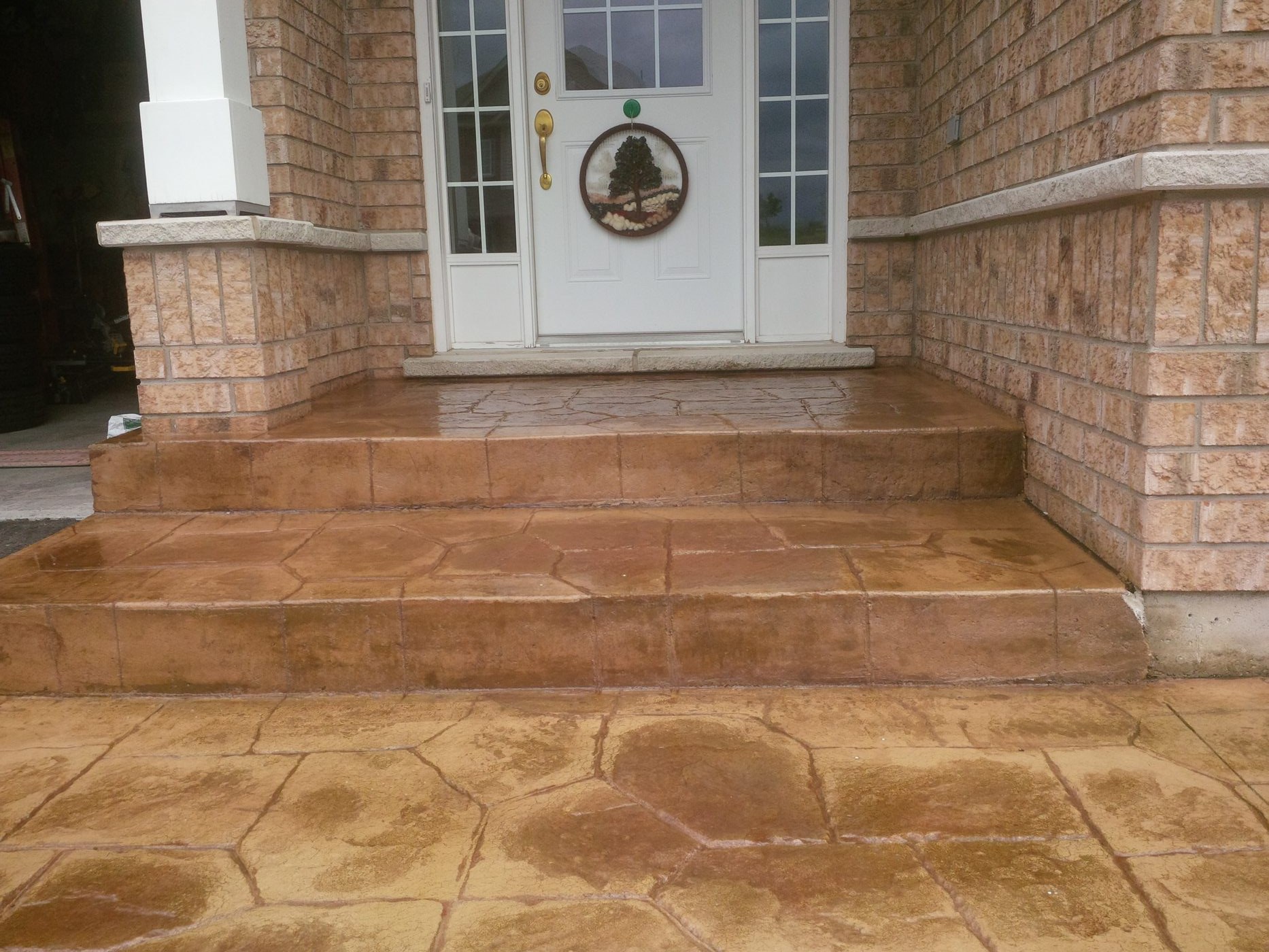 Stamped Concrete by Dura Concrete Floors in Orillia and Simcoe County, Ontario, photo 5