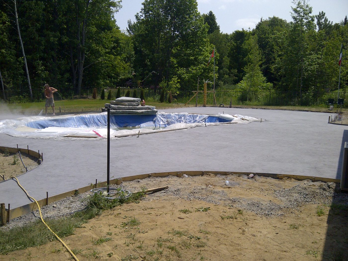 Concrete Pool Decks by Dura Concrete Floors in Orillia and Simcoe County, Ontario, photo 2 Concrete Pool Decks by Dura Concrete Floors in Orillia and Simcoe County, Ontario, photo 2