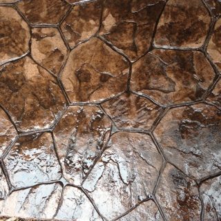 Flagstone concrete by Dura Concrete Floors in Orillia and Simcoe County, Ontario
